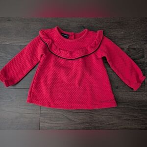 Calvin Klein Jeans Red Long Sleeve Kids Top